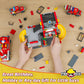 Wishalife City Fire Station Toy Building Set, With 3 Fire Truck Toys, Extinguishers, Pretend Play Toys Gift Idea For Kids Boys G