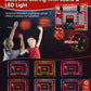 Basketball Hoop Indoor For Kids-Over The Door Mini Basketball Hoop With Led Light, Scoreboard, Remote Control And 3 Modes & Ball