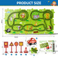 Bennol Toddler Toys Gifts For 2 3 4 5 Year Old Boys, 73 Jigsaw Puzzle Race Track Car Set Toys For Kids Boys Toddlers 1-3 2-4 3-5 4-6, Puzzle Tracks Car Toys Gifts For 2 3 4 5 Year Old Boys Kids