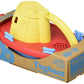 Green Toys Tugboat - Kids Bath Toy, Recycled Plastic, Dishwasher Safe, Multi-Color, Model TUG01R-ACB, One Size