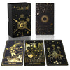 Acelion Original Tarot Card Set With Guide, 78 Pieces Of Tarot Cards With Gold Foil On The Surface, Fortune-Telling Game, Tarot For Beginners