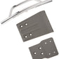 RPM Traxxas Slash 4x4 Front Bumper and Skid Plate, Chrome