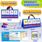 Cvc Word Building Pocket Chart, Esiplay Sight Words Flash Cards Kindergarten Classroom Must Haves, Phonics Games Blending Board