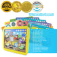 BEST LEARNING INNO PAD Educational Tablet Toy for Toddlers, 7.44"x8.86", Learn Alphabet, Numbers, Colors, Shapes, Model 8123