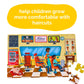 Upbounders- A Day At The Barbershop 48 Piece Floor Puzzle, Beginner Puzzle For Toddlers Kids - African American Boy - Ages 4-8 (Multicultural)