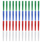 We Games 48 Standard Plastic Cribbage Pegs W/A Tapered Design In 4 Colors - Red, White, Blue & Green