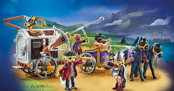 Playmobil The Movie Charlie With Prison Wagon, Multicolor, Model:70073