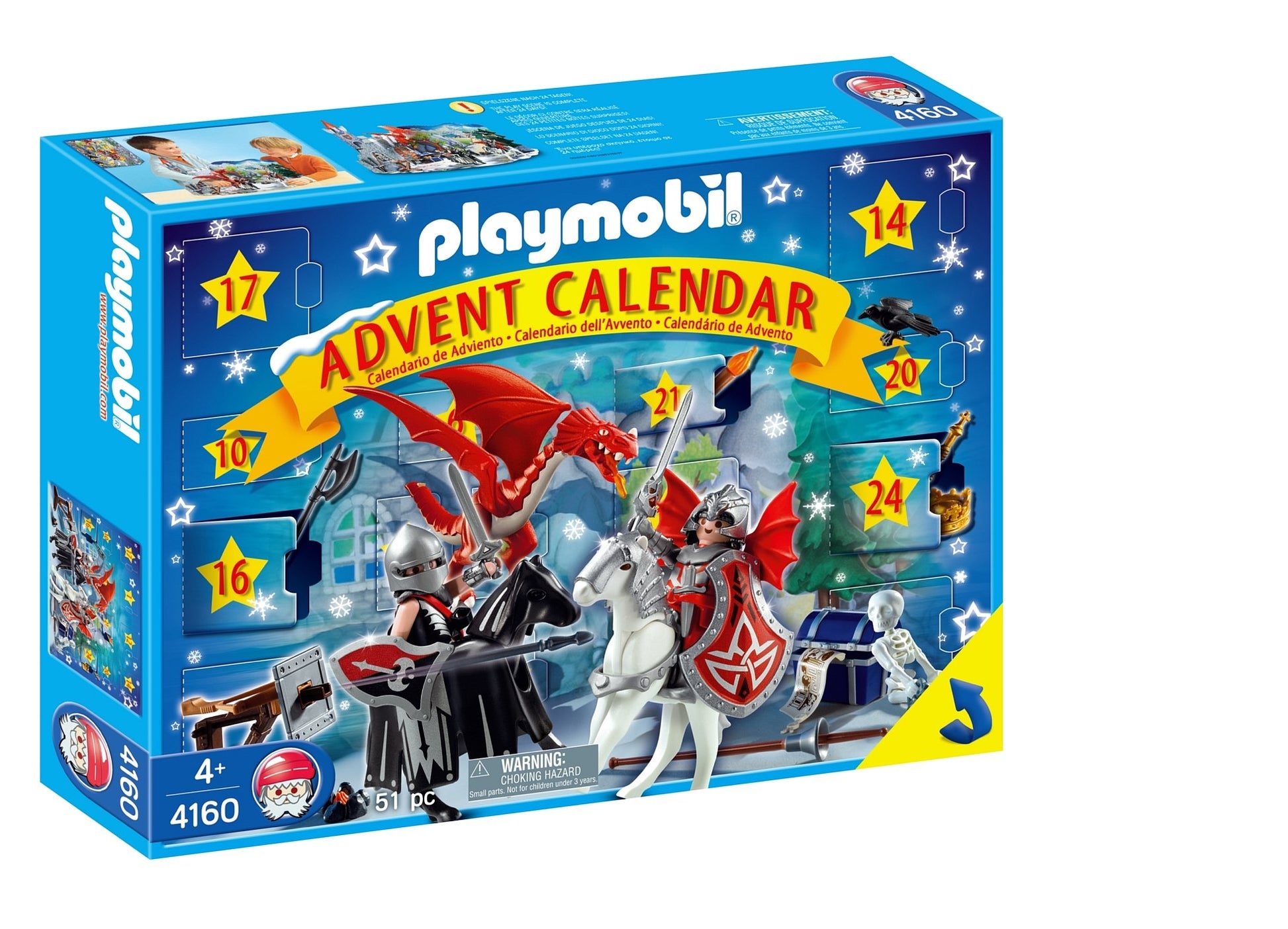 Playmobil 4160 Suburban Life Set Advent Calendar Dragons Land