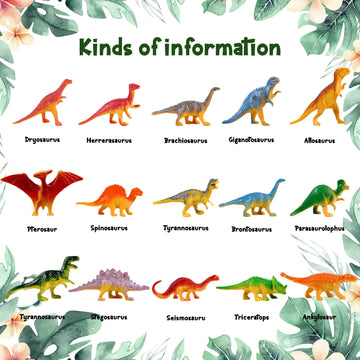 300 Pcs Mini Dinosaur Figures Kids Birthday Gifts Mini Dinosaur Toys Bulk Dinosaur Cupcake Toppers Small Plastic Educational Fig