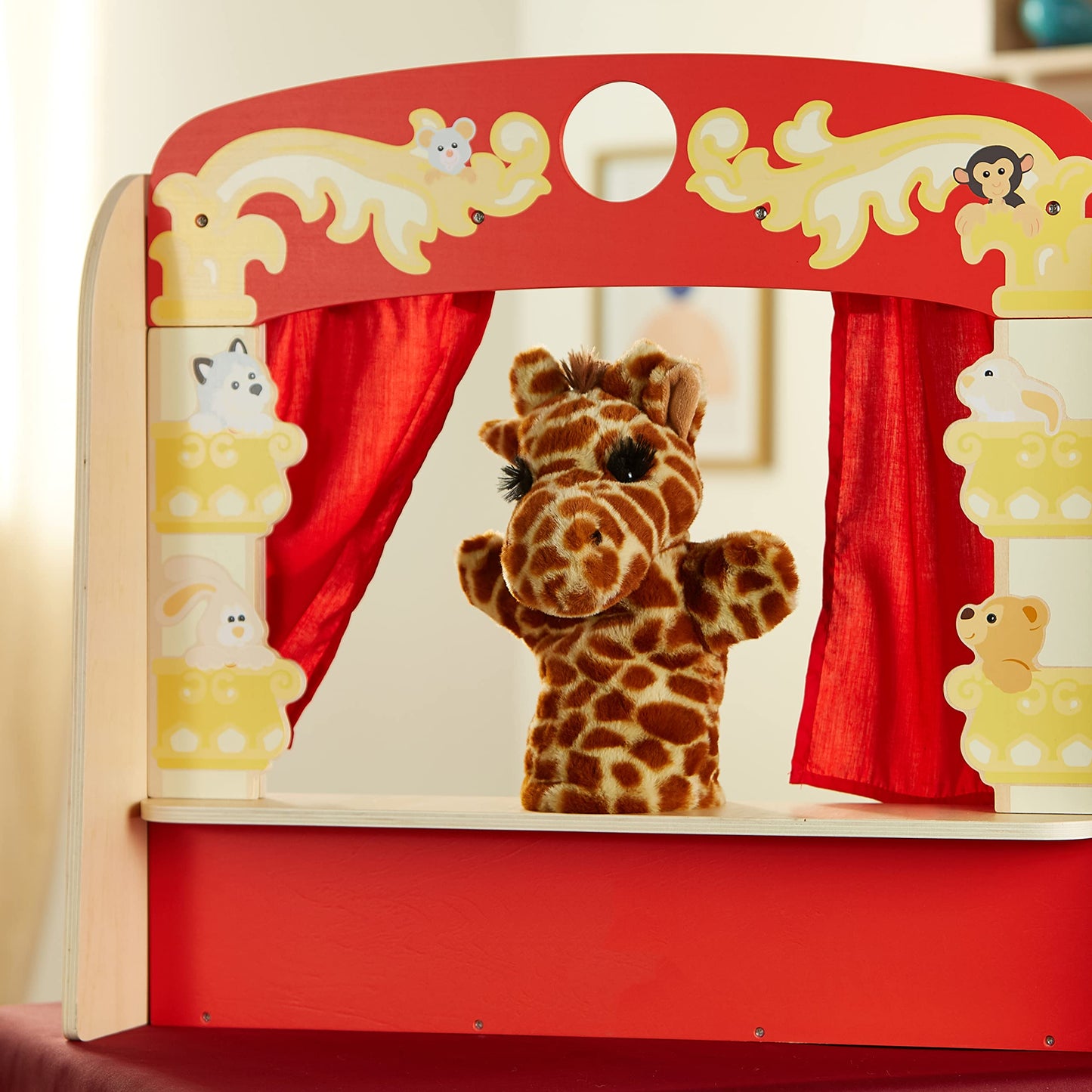 The Puppet Company Pc004614 Animal Buddies Giraffe - Hand Puppet