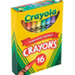 Crayola Crayons for Kids, School Supplies, 16 Count