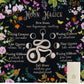 Knana Tarot Cloth Altar Cloth Tarot Mat Witchcraft Tarot Cloth Silk For Reading Tarot Accessories Tarot Cloth For Spread - With 