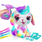 Canal Toys Personalized Airbrush Plush Large Puppy, Multi, Customizable with Markers & Stencils, Ages 6+