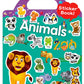 Benresive Reusable Sticker Book For Toddlers 2-4 Years, Fun Travel Stickers For Kids, Waterproof Sticker Books For Toddlers 1-3, Crafts Activities For Todddlers 1-3 2-4 3-5 - Animals Zoo