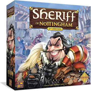 Sheriff Of Nottingham 2Nd Edition Board Game | Strategy Game | Medieval Bluffing Game | Card Drafting Game For Adults And Teens