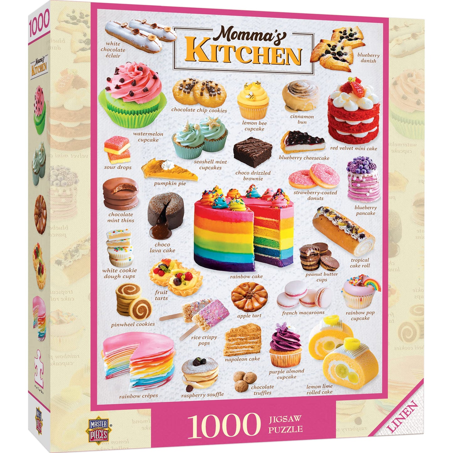 MasterPieces 1000 Piece Jigsaw Puzzle - Momma's Kitchen, 19.25"x26.75", Chipboard, Team Color, Model 72258