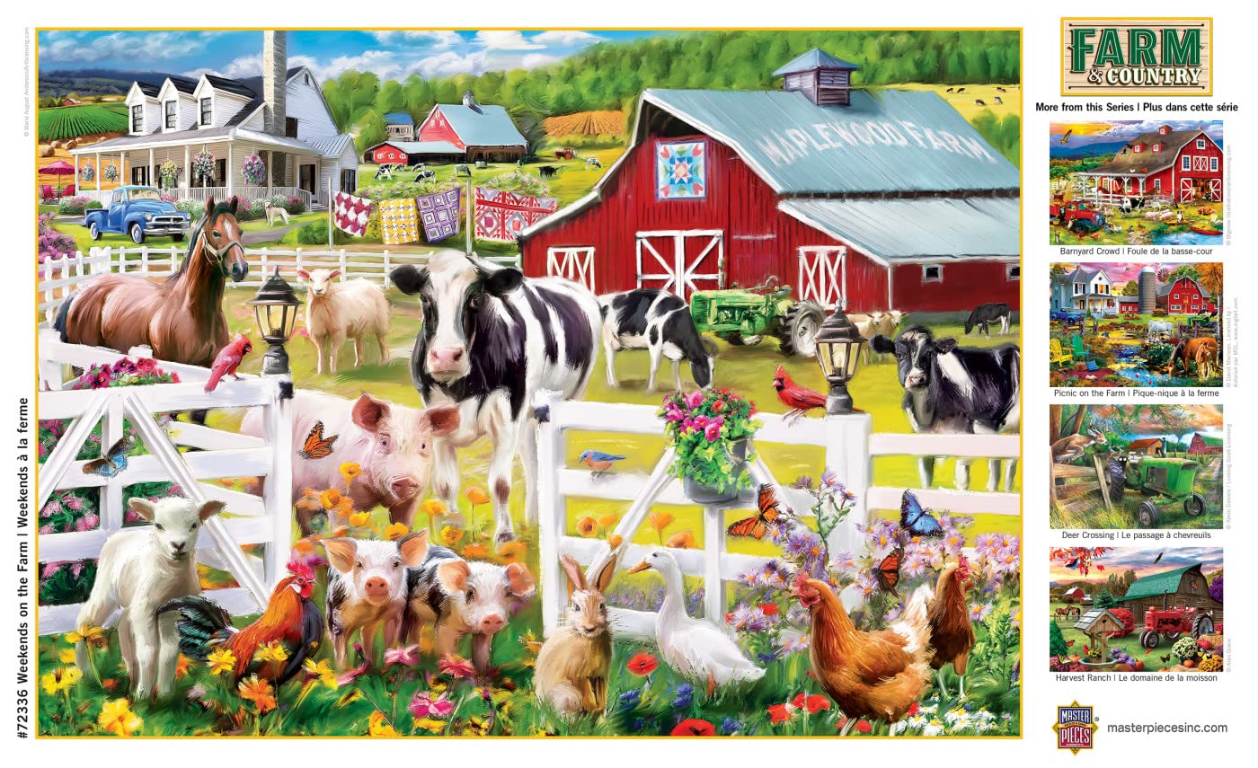 Weekends On The Farm 1000 Pc