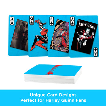 Aquarius Dc Comics Harley Quinn Playing Cards - Harley Quinn Themed Deck Of Cards - Officially Licensed Dc Comics Merchandise & Collectibles