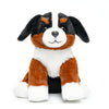 WEIGEDU Bernese Mountain Dog Plush Toy - 12" Puppy Stuffed Animal for Kids, Soft Polyester Gift