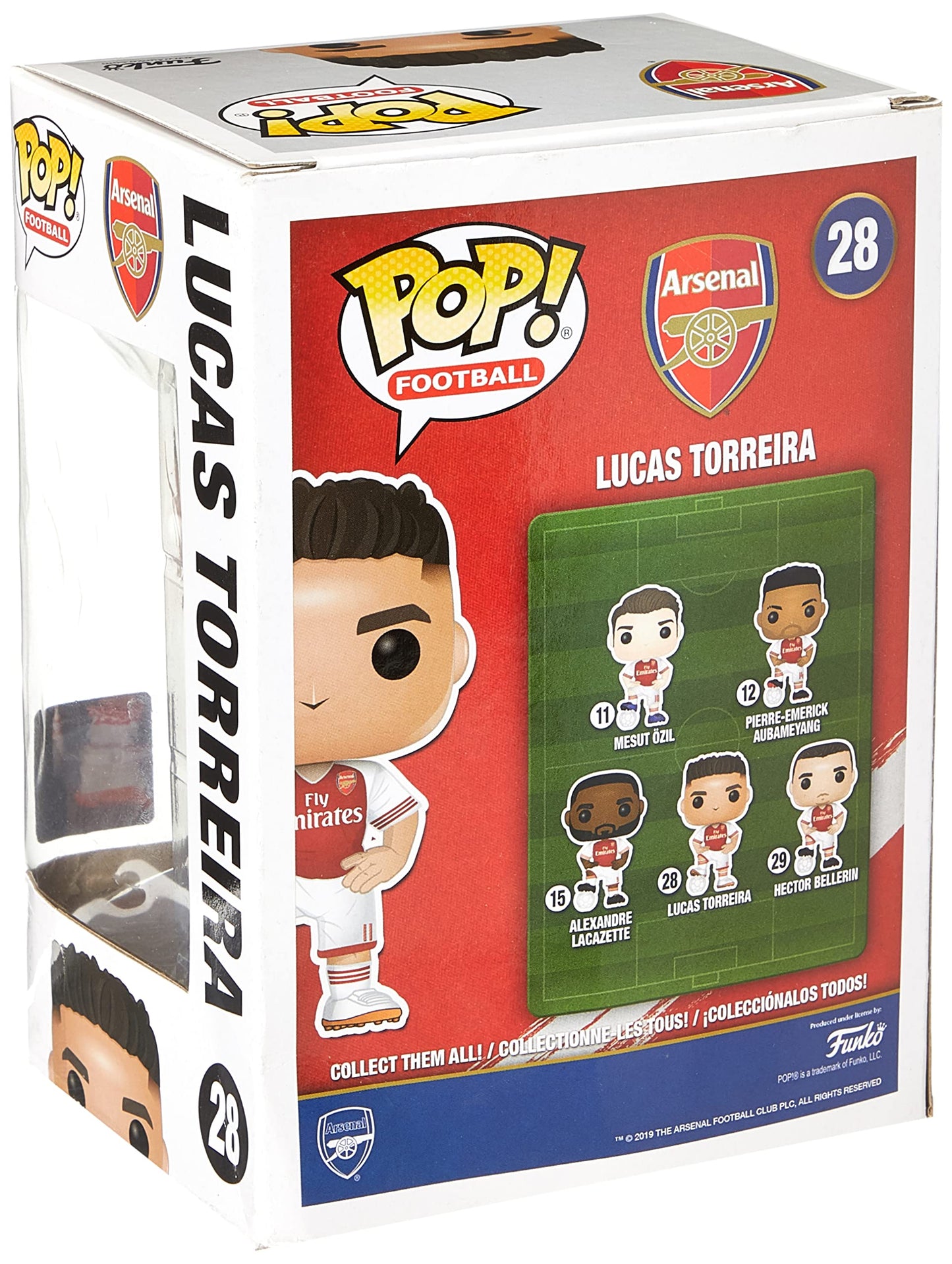 Funko Pop Football: Arsenal - Lucas Torreira