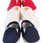 American Fashion World Red White and Blue Canvas Slip-Ons for 18-Inch Dolls | 3 Pack | enhanced Quality & Trendy Design | Dolls Shoes | Shoe Fashion for Dolls for Popular Brands