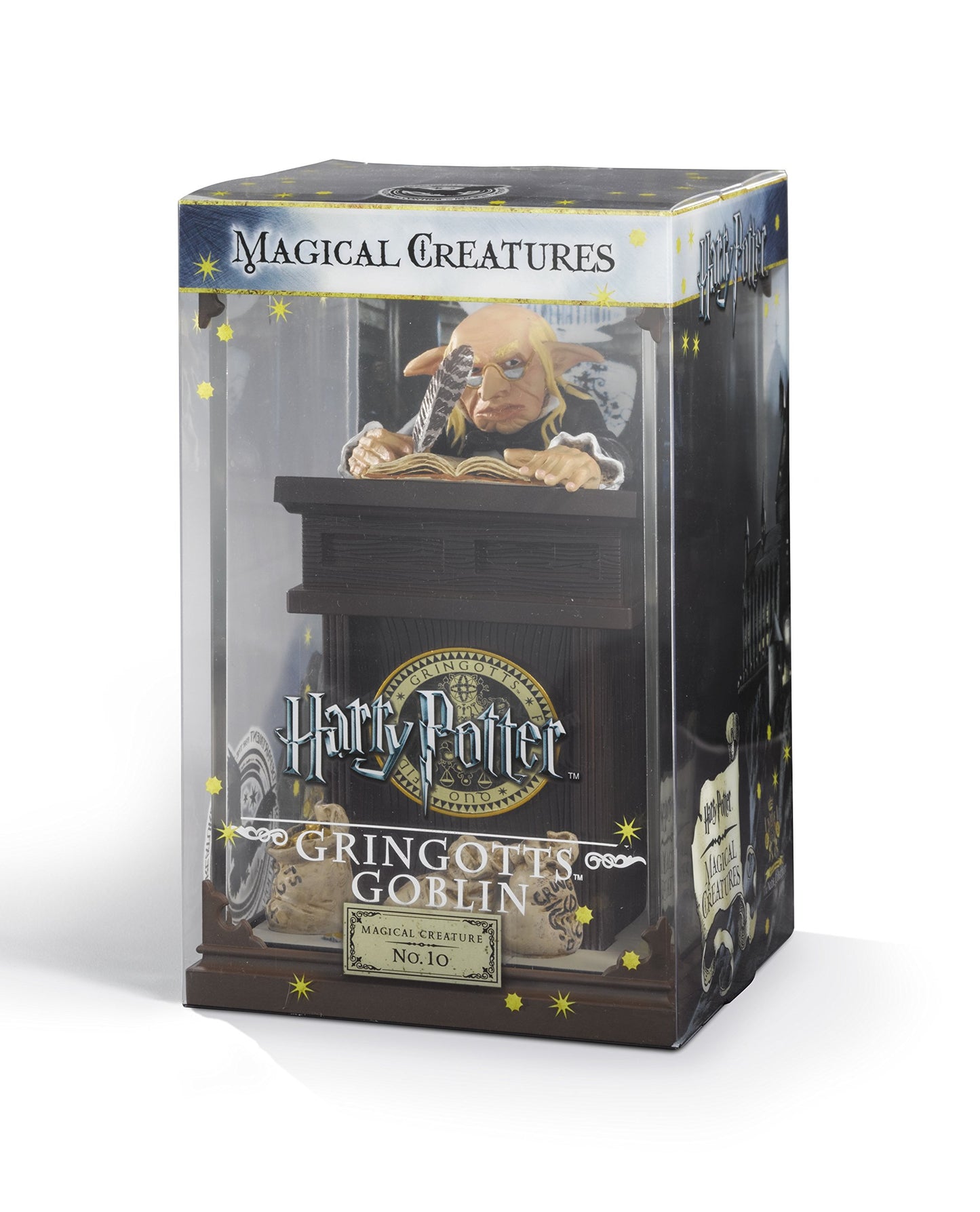 The Noble Collection Harry Potter Gringotts Goblin Figure - 51227, Multicolor, Polyvinyl Chloride