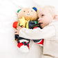 Melissa & Doug K'S Kids - Teddy Wear Stuffed Bear Educational Toy - Plush Bear Zipper And Button Learning Toy For Toddlers