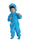Disguise Cookie Monster Deluxe Two-Sided Plush Jumpsuit Costume - Small (2T)