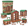 LINCOLN LOGS Collectors Edition Village Set - 327 Real Wood Pieces, Ages 3+, Retro Building Toy for Boys/Girls, Creative Constr