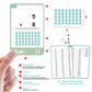 110 Cards, 212 Pictures Educational Math Flash Cards, Mul Div Multiplication Division Flash Cards, For Toddlers 7,8,9,10,11 Year