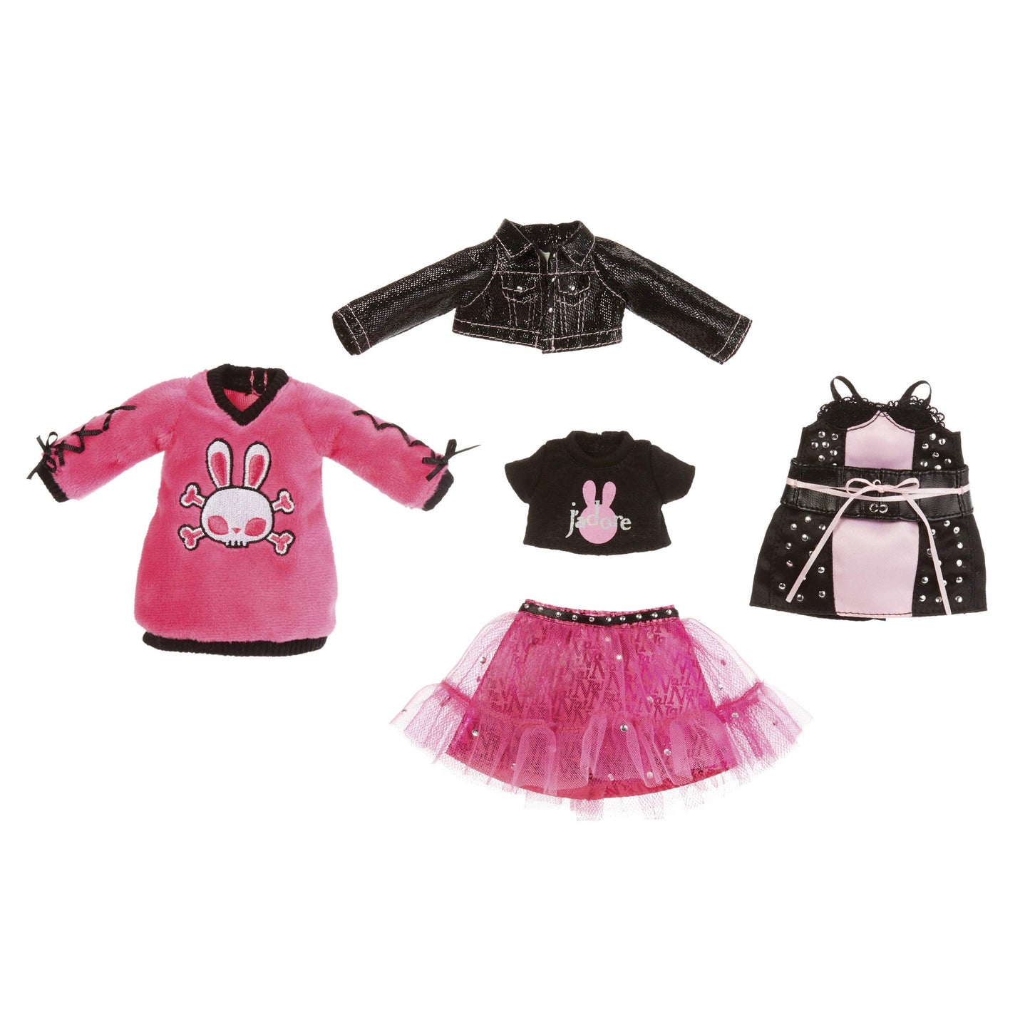 Na Na Na Surprise Ultimate Black Bunny And 11' Fashion Doll Surprise Doll With Clothes & Accessories 100+ Mix & Match Looks For Kids Girls