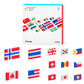 Pixio Flags - Magnetic Building Blocks For Kids Over 6 Years, Pixel Art, Stem Magnet Toys For Kids Ages 8-12, Portable Magnetic Blocks For Creativity - 162 Pcs