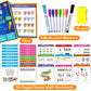 Hulupiggy Preschool Learning Activities 60 Reusable Pages, Number Tracing Addition Subtraction Math Practice Kindergarten Workbo