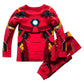 Marvel Iron Man Costume Pj Pals For Boys, Size 7 Multicolored