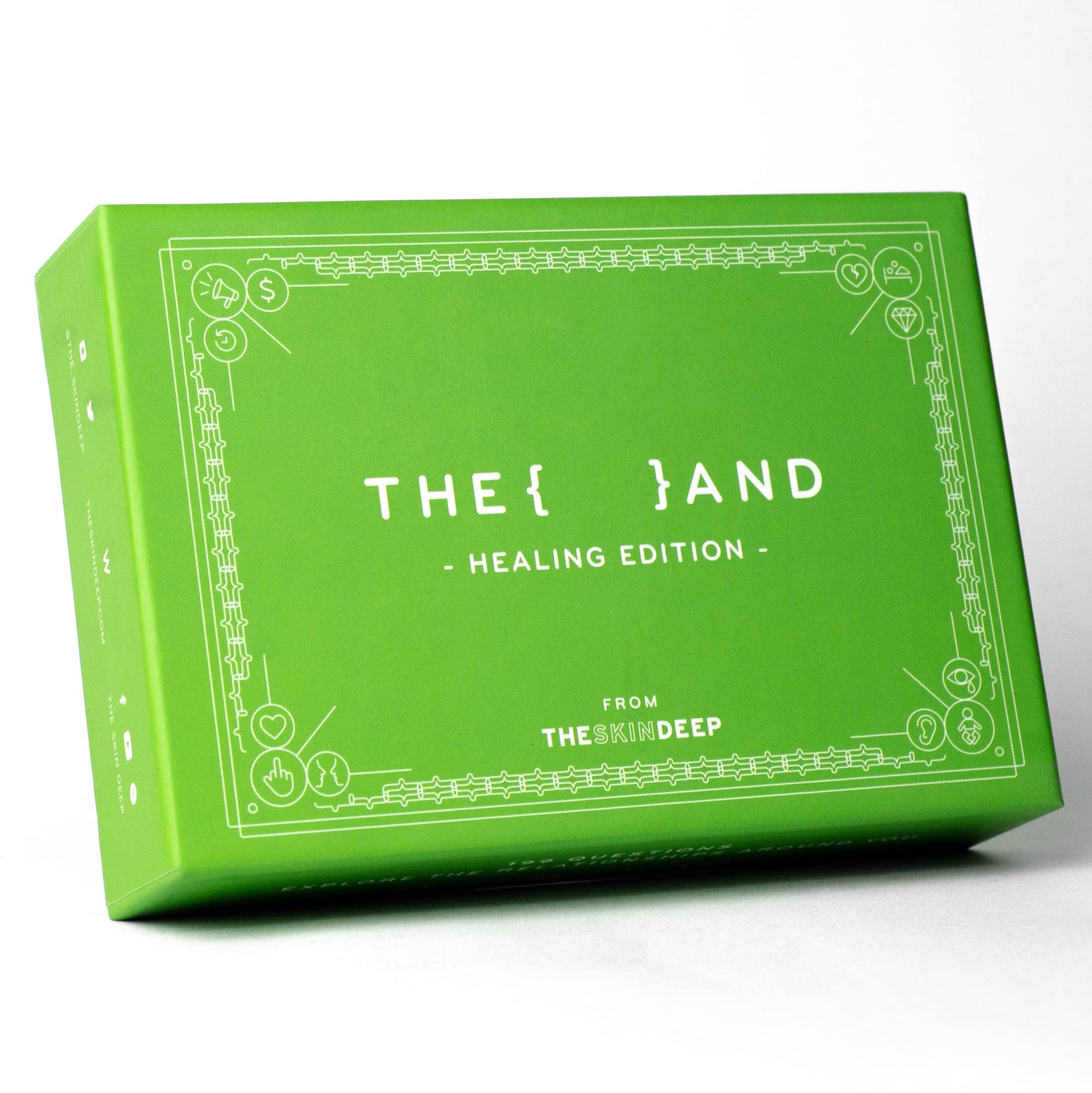 {THE AND} Healing Edition - 199 Question Cards to Heal Strained Relationships - Reconnect by Understanding & Releasing Hurt Feelings - Couple Card Game to Have Difficult Conversations By The Skin Deep