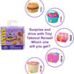 Polly Pocket Micro Dolls & Compacts With Toy Cars, Food Theme Vehicle Collection, Tiny Take Out Reveal Assortment With Surprises