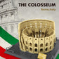Caximsy Roman Colosseum Architecture Model Building Block Sets The Office Landmarks Skyline Set Toys Collection For Adults Kids