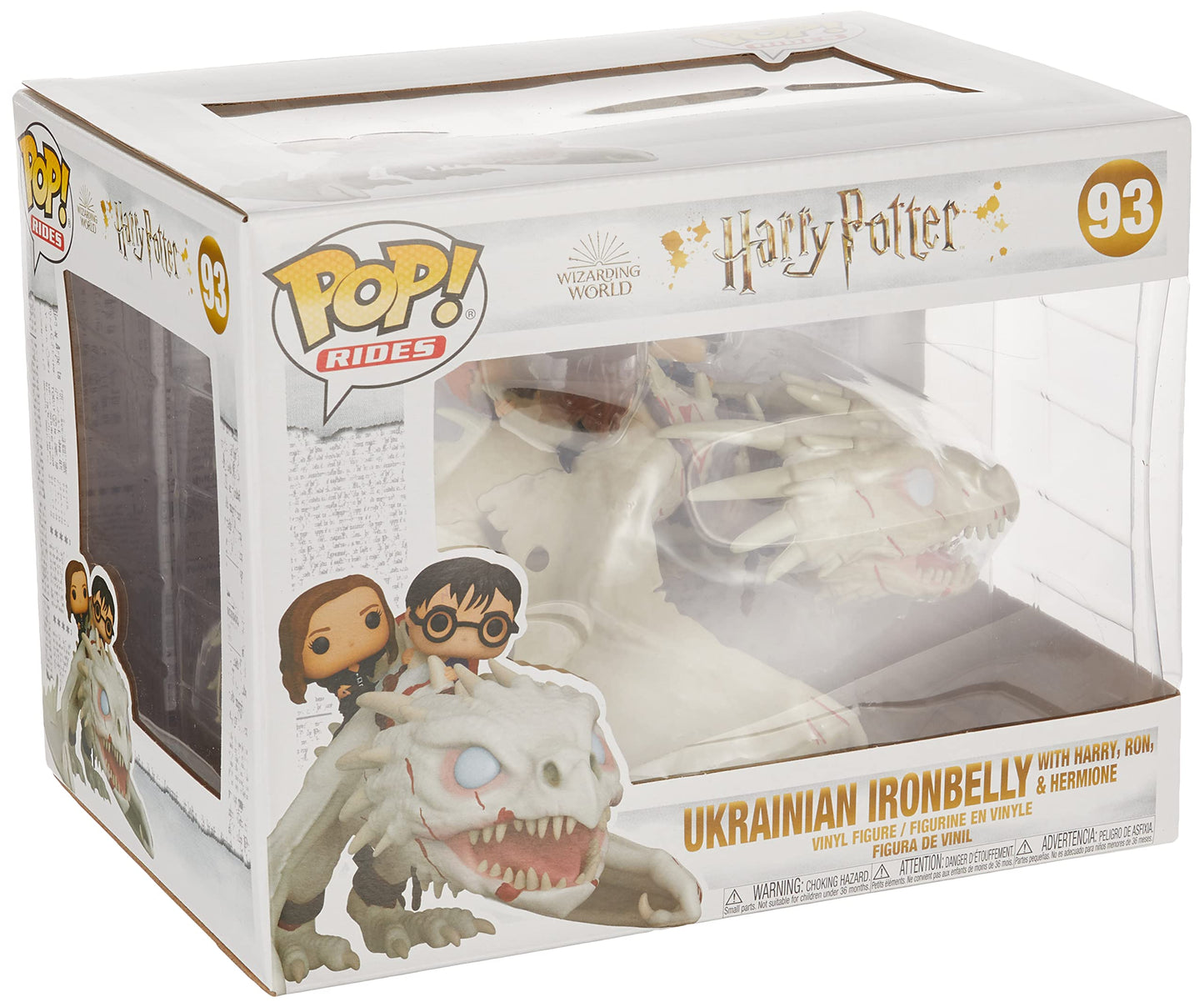 Funko Pop! Rides: Harry Potter Gringotts Dragon Vinyl Figure, Multicolor, Standard Size, Model 50815