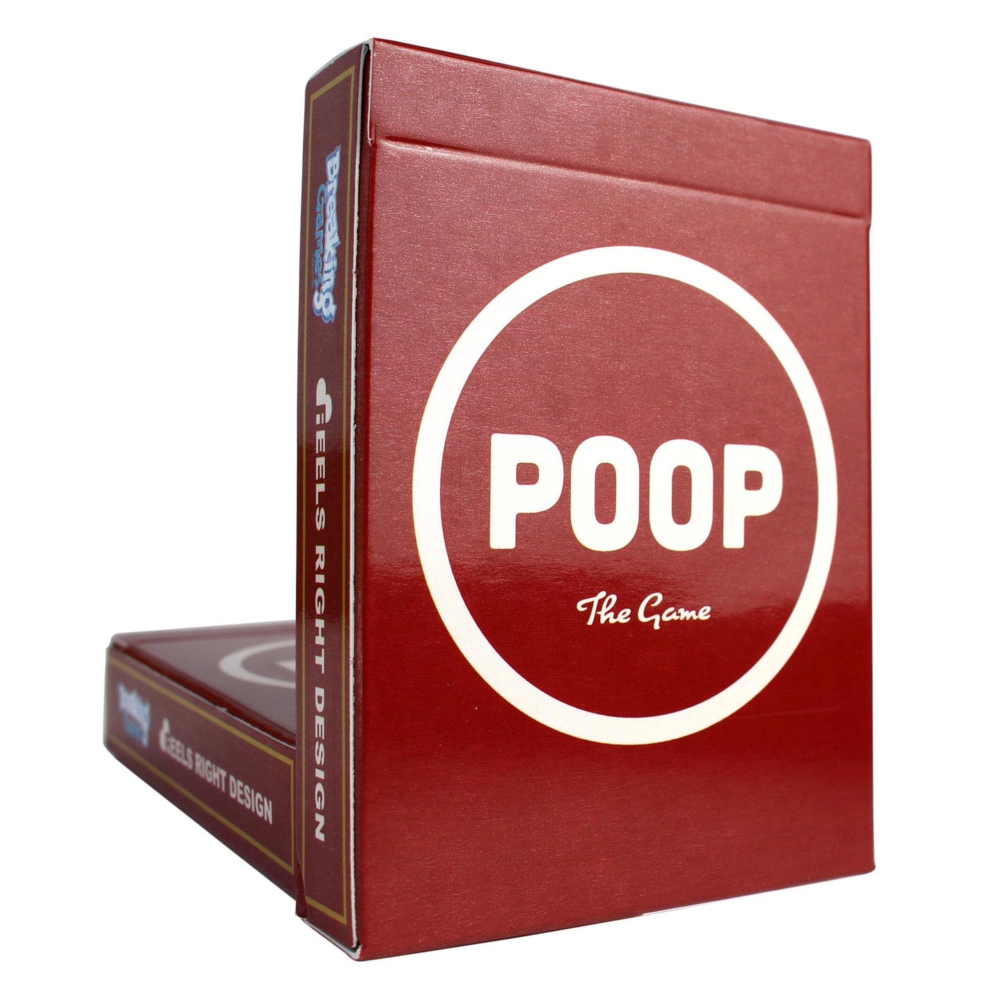 Breaking Games Poop The Game - Hilarious and Family-Friendly Card Game for Kids Ages 6 and Up - Perfect for Game Night and Parti