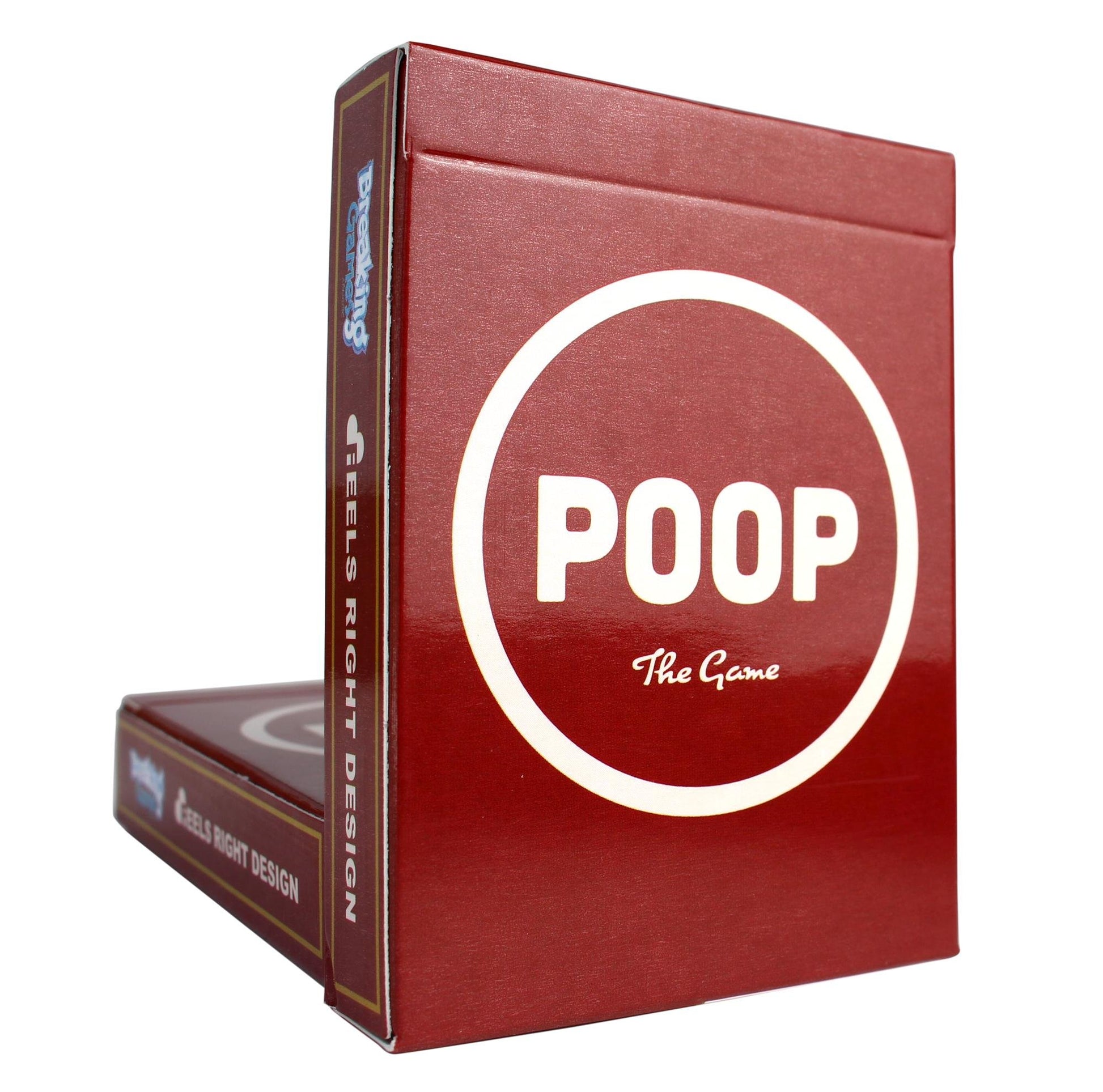 Breaking Games Poop The Game - Hilarious and Family-Friendly Card Game for Kids Ages 6 and Up - Perfect for Game Night and Parti