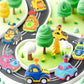 soi-meme 8 Pack Press and Go Car Toys for Toddlers 1-3 Year Old,Infant Play Vehicle Set Toys for 1 2 3, Baby Car Toys for 9-12-1