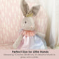 Mon Ami Skyla The Bunny Stuffed Doll - 12'', Soft & Cuddly Plush Animal Doll, Use As Toy Or Room D  Cor, Easter For Kids Of All