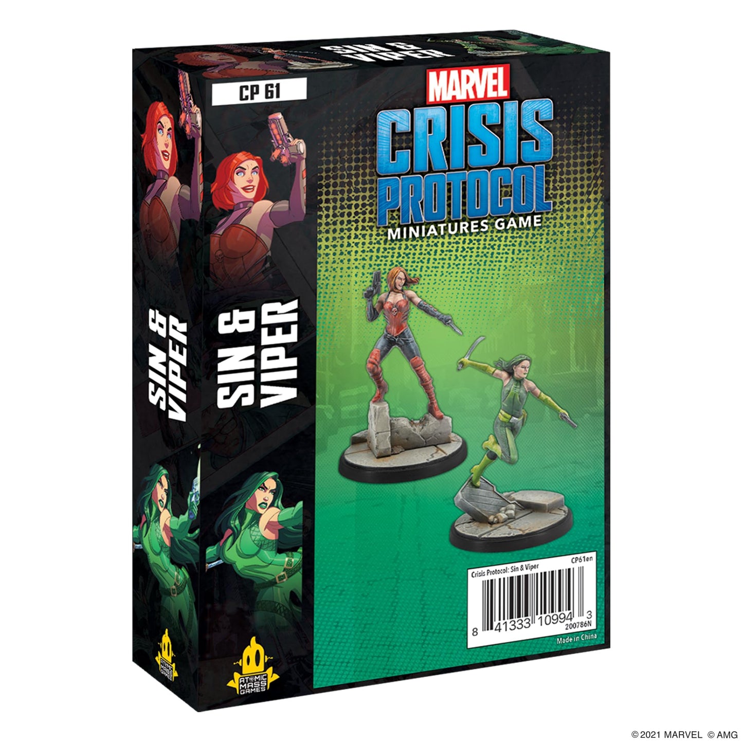 Marvel Crisis Protocol: Sin And Viper Character Pack