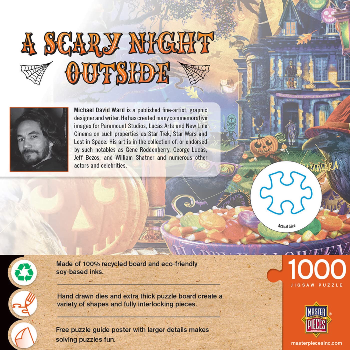 A Scary Night Outside 1000 Pc