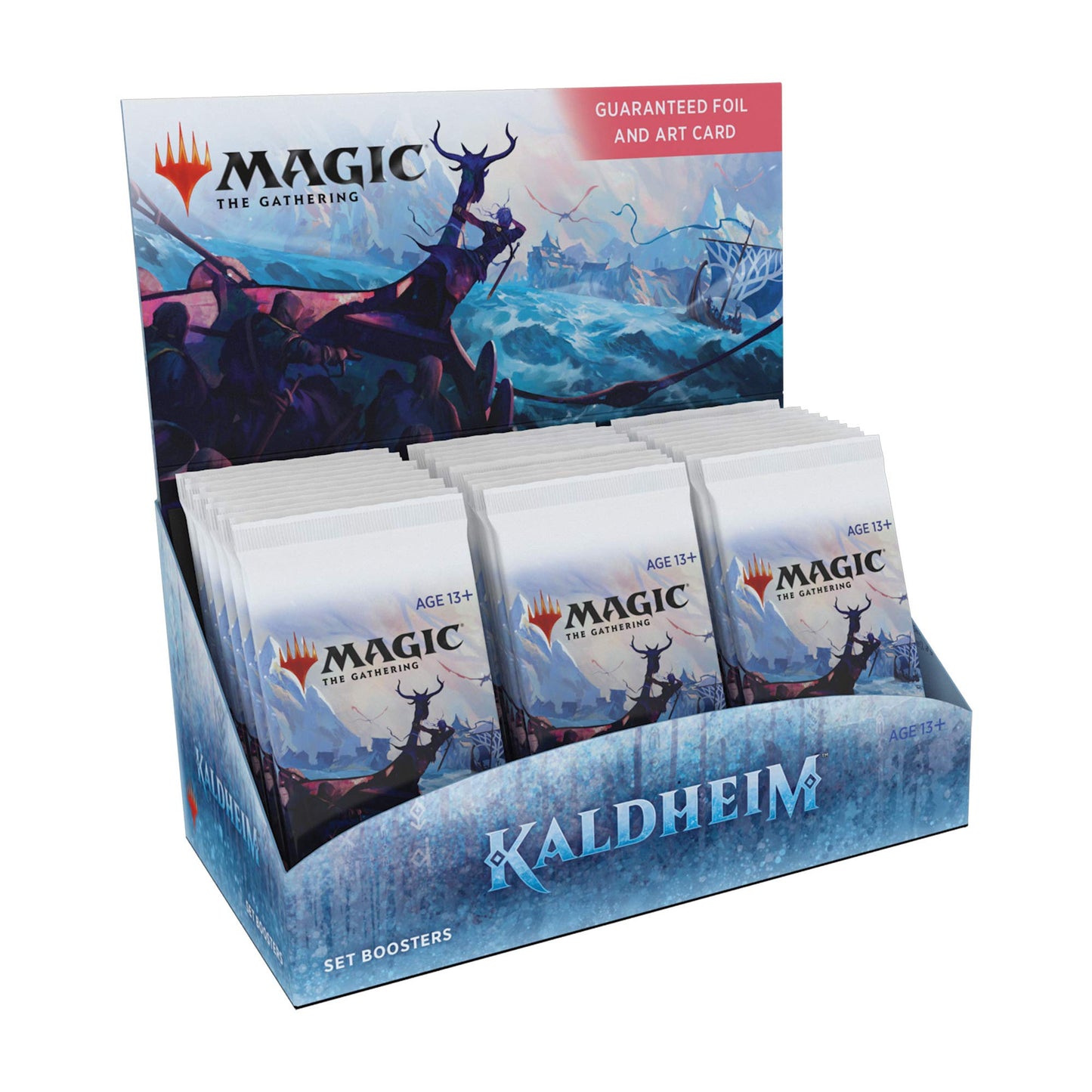 Magic: The Gathering Wizards Of The Coast Kaldheim Set Booster Box | 30 Packs (360 Magic Cards)