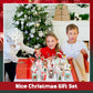 Seenelling 24 Set Christmas Stationery Party Favors for Students Xmas Gift Cups Filler with Keychain Pencil Straw Silicone Brace