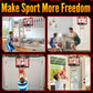 Zizz Indoor Basketball Hoop For Kids: Basketball Gifts For Boys 4-10 Led Light & Scoreboard Over The Door Basketball Hoop Birthd