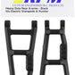 RPM 80182 Rear A-Arms Black E-Monster Jam, Rustler, Stampede Black