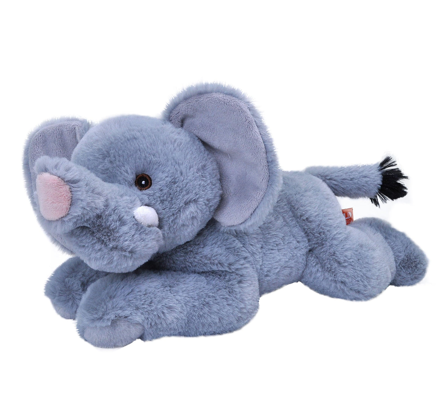 Wild Republic Ecokins African Elephant Stuffed Animal 12 Inch, Eco Friendly Gifts For Kids, Plush Toy, Handcrafted Using 16 Recycled Plastic Water Bottles