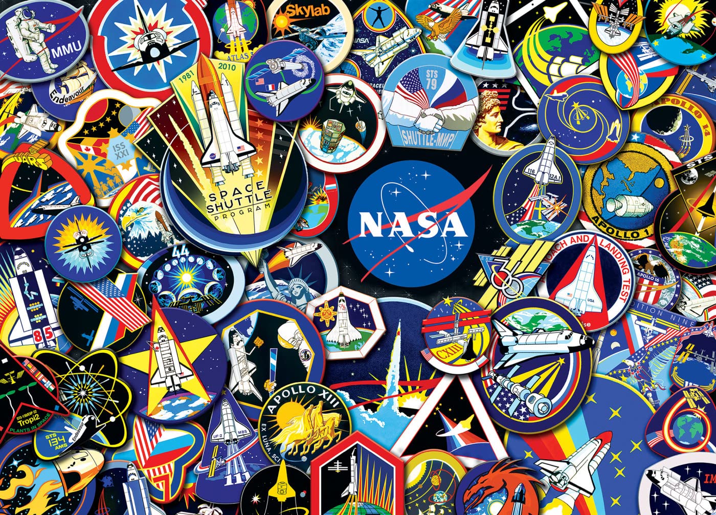 MasterPieces 1000 Piece Jigsaw Puzzle for Adults, Family, Or Youth - The NASA Missions - 19.25x26.75